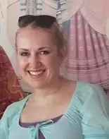 Sue Taylor, a student at the yoga ashram.