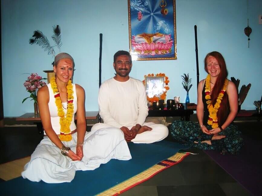 Pushkar Retreat rituals at Hariom Yoga Ashram